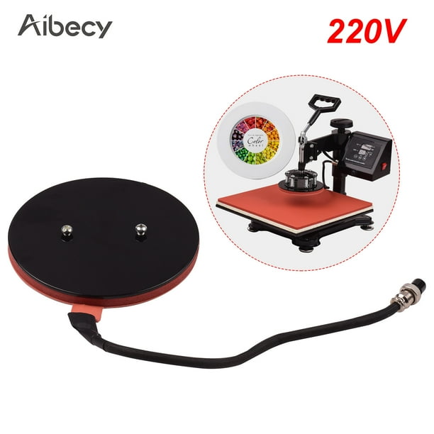 Aibecy 15.5cm/6.1in Heat Press Plate Pad Sublimation Transfer Silicone