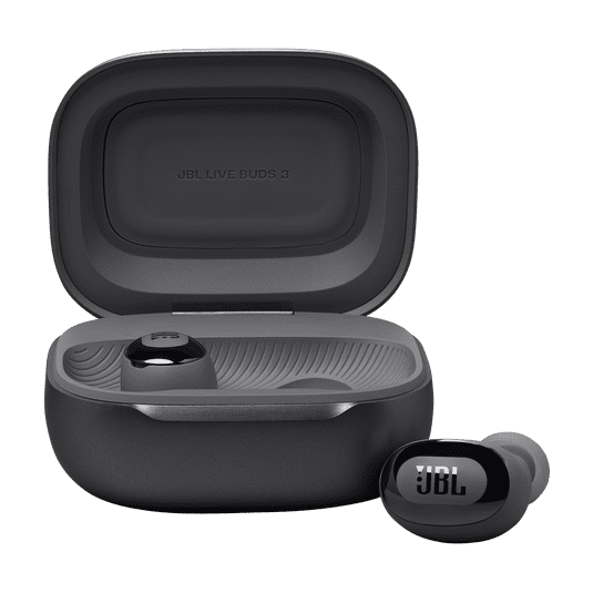 JBL Live Buds 3 True Wireless Noise Cancelling Bluetooth Earbuds – Black (Sold Without Manufacturer Warranty)