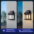 thumbnail image 3 of Solar Outdoor Wall Light - Black, 3 of 7