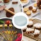 thumbnail image 2 of Molde para donuts, pasteles, chocolates y caramelos duros con forma de disco, molde para galletas, molde para pasteles con forma de disco, 1 unidad, 2 of 5