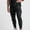 Black, variant on Mens Yoga Pants Men'S Sports Leisure Trousers Fitness Loose Running Training Leg Guard Pants Trousers