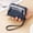 E, variant on B White Ladies Coin Purse With Snap Closure Zipper Pouch Bag Mini Wallet For Women Small Bag For Coins Cards And Personal Items Portable Accessory