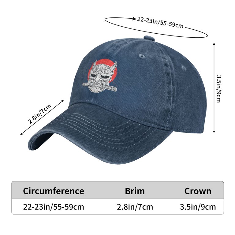 DouZhe Adjustable Washed Cotton Baseball Cap - Japanese