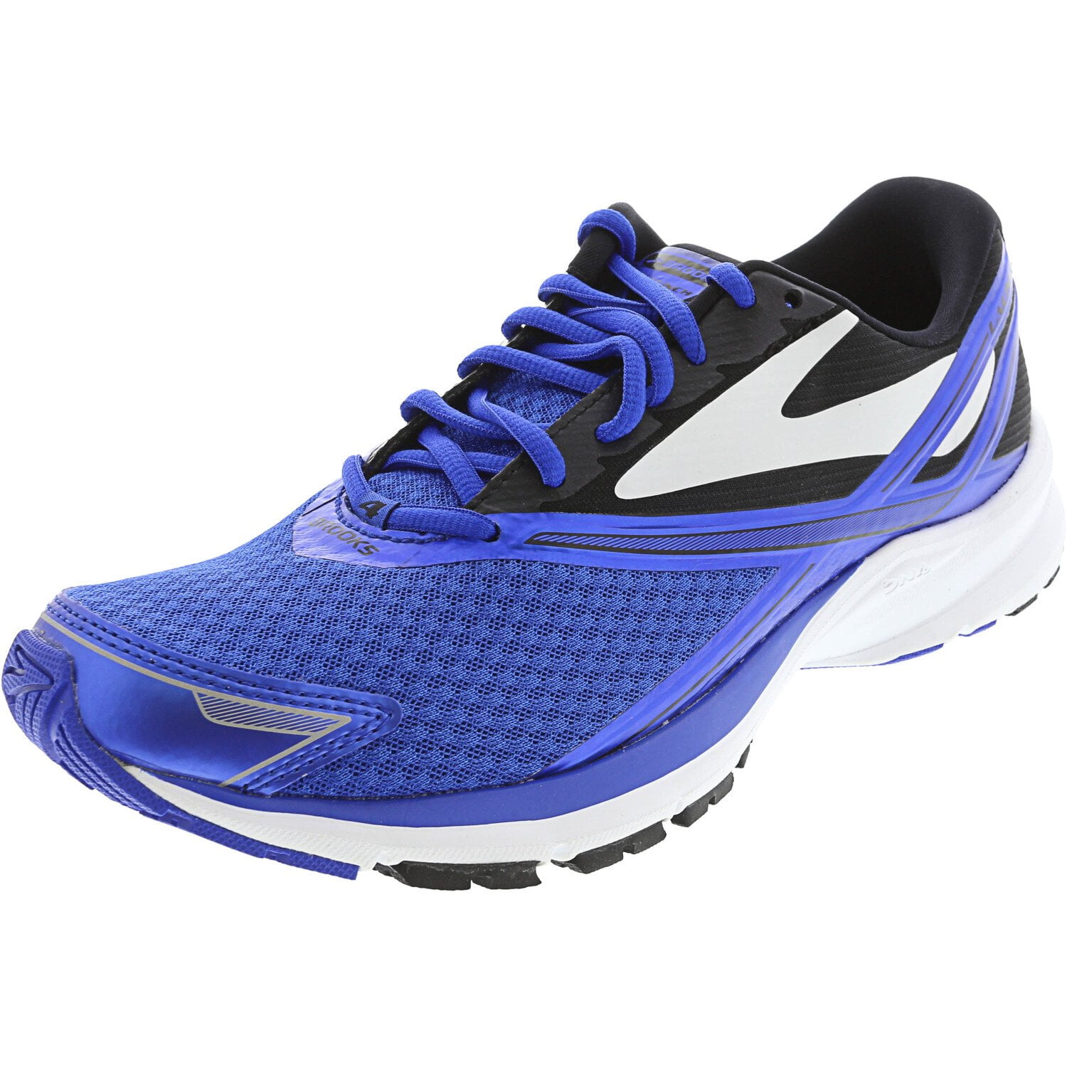 Brooks Brooks Men's Launch 4 Electric Blue / Black White AnkleHigh