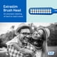 thumbnail image 2 of Cepillo dental TePe Implant Orthodontic Soft extra estrecho 2 unidades, 2 of 5