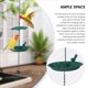 thumbnail image 5 of Baño para Pájaros Colgante Comedero para Pájaros Colgante Baños para Pájaros de Metal para Exteriores Bandeja Colgante Bandeja para Baño de Pájaros o Agua para Pájaros A, 5 of 5