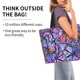 thumbnail image 2 of Fotbe Watercolor Butterflies Bolsa Tote Estética de Lona con Estampado para Mujer - Bolsa Reutilizable de Hombro Casual para Vacaciones, Compras, Trabajo y Gimnasio, 2 of 8