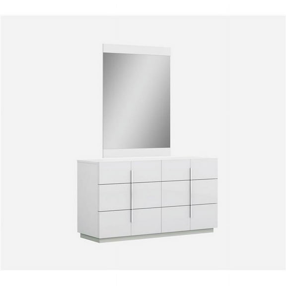 J&M Furniture 17485-D Oslo Dresser, White