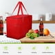thumbnail image 3 of 4 bolsas térmicas con cremallera para el almuerzo, para llevar comida, reutilizables, 3 of 7