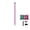 pink, variant on Universal 2 in 1 Stylus Pen Compatible for Samsung Tab Lg Htc Gps Tomtom, Double Tip Capacitive Touch Screen Styluses Active Drawing S-Pen Pencil(Sold without manufacturer warranty)