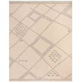 thumbnail image 5 of SAFAVIEH Arizona Almira Geometric Shag Area Rug, Ivory/Grey, 8' x 10', 5 of 6