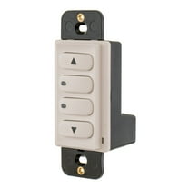 Hubbell DSC010GY Lt Almond Low Voltage Dimmer Switch 0-10V Latching/Momentary