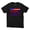 Black, variant on Kennedy Johnson 1960 T-Shirt USA Flag Vote John F Kennedy Printed Unisex Shirt