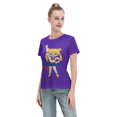 thumbnail image 4 of T-Shirt Basique à Manches Courtes pour Femmes Sailor Moon Édition Q Tsukiha, 4 of 6