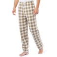 thumbnail image 6 of Fruit of the Loom Men's Crewneck Tee and Fleece Pajama Pants Set, 2-Piece, Sizes S-5XL, 6 of 11