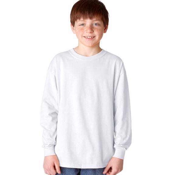 Gildan Gd 5400B Yth 5.3 Oz Hvy Ctn Ls