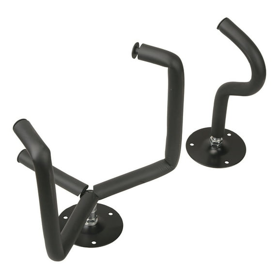 Guitar Wall Mount Stand, Set of 2 Guitar Hangers with Adjustable Angles, Space-Saving Design, Heavy Duty Capacity, Scratch-Resistant