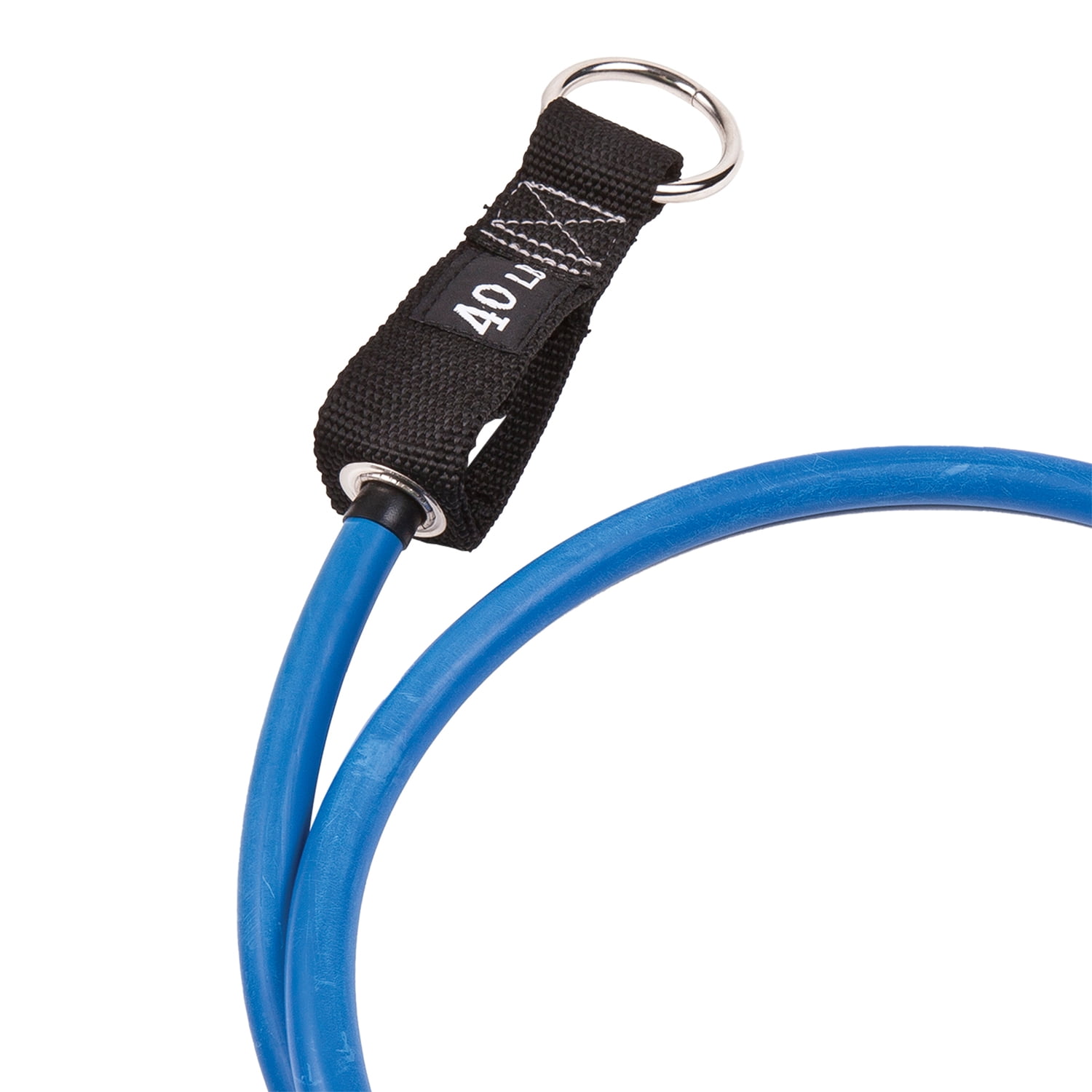 GoFit Single Extreme Resistance Tube, 40lb- Blue