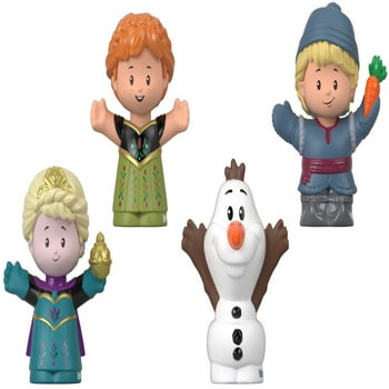 Fisher-Price Disney Frozen Elsa & Friends By Little People, Figure 4-Pack