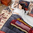 thumbnail image 5 of Homewish Rustic Lodge Cabin Twin Bedding Sets 7-Piece for Teens, Farmhouse Truck Bedding Comforter Set, Vintage Texas Stars Reversible Sheet Sets, Super Cozy Room Decor, 5 of 8