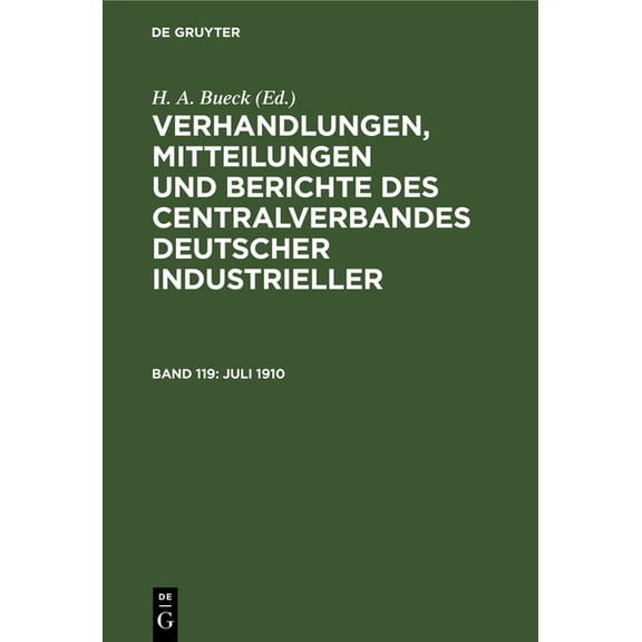 Juli 1910, (Hardcover)