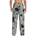 thumbnail image 6 of Cauagu Spiders Mens Pajama Pants Sleep & Lounge Pants,PJ Bottoms with Pockets-XX-Large, 6 of 7