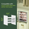 thumbnail image 3 of Furinno CUBICLE 3-Tier Cube Shelf Insert, Storage Organizer Accessory, Plain White, Fits Furinno Extra Thick Cubes, 3 of 4