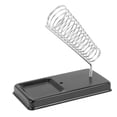 thumbnail image 2 of 2X Soldering Iron Metal Stand Holder S Afety Protect Base Support Station,2 x Soldering Iron Metal Stand,Black, 2 of 8