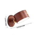thumbnail image 3 of Rechargeable LED Wall Mount Light, Touch Activated Sconce, Bedroom Hallway Living Room, 3 of 7
