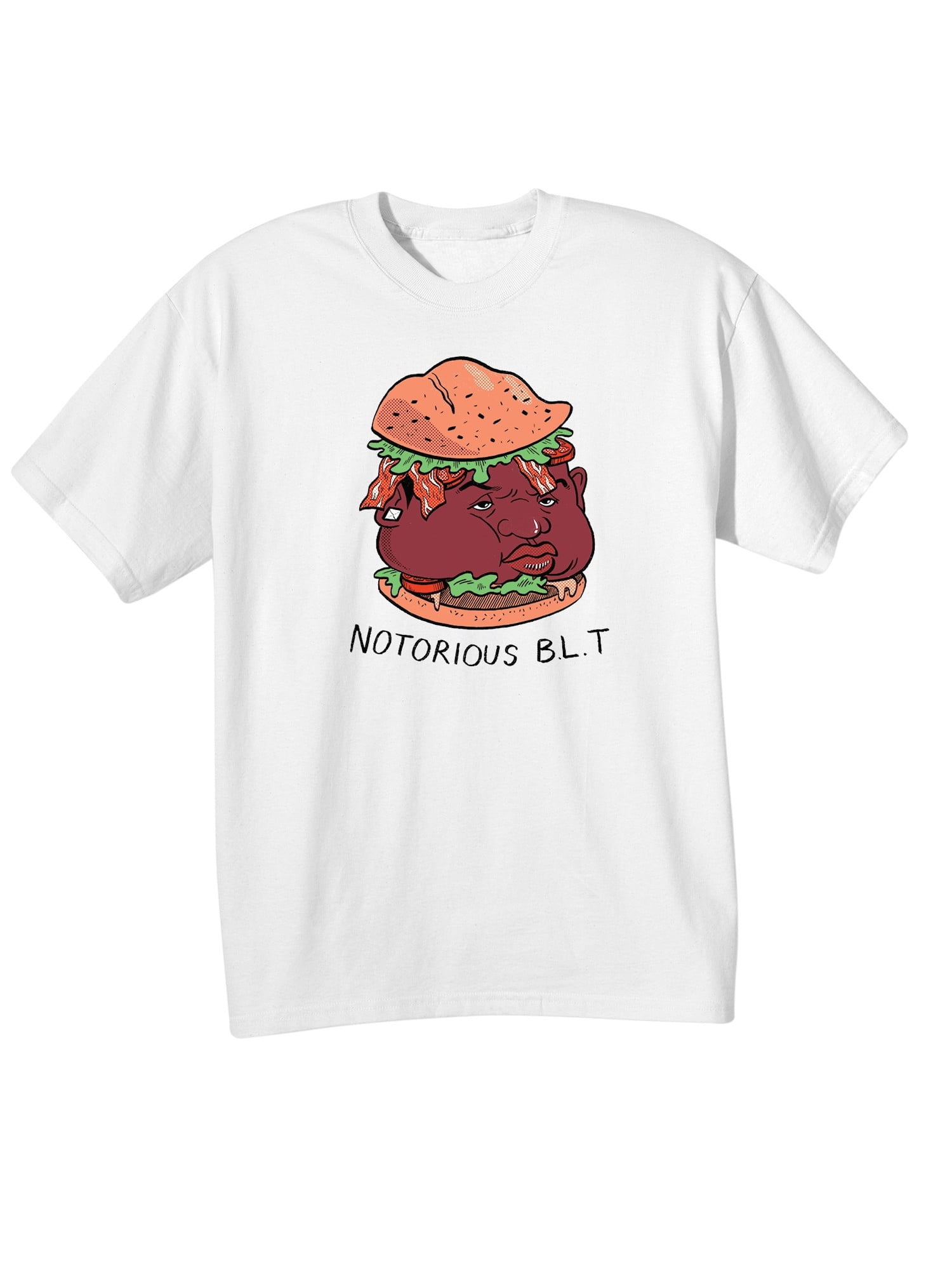 Pun Pantry Unisex Notorious BLT TShirt 100 Cotton Short Sleeve