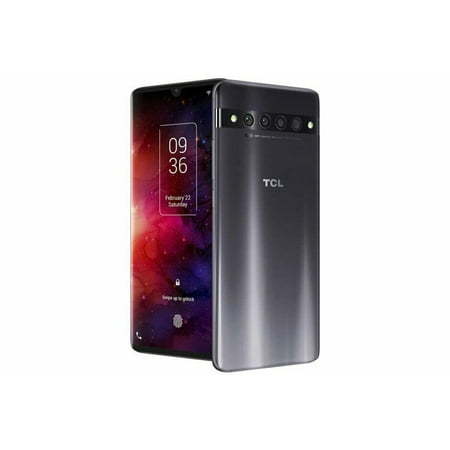 TCL 10 Pro Unlocked Android Smartphone with 6.47" AMOLED FHD + Display, 64MP Quad Rear Camera System, 128GB+6GB RAM, 4500mAh Fast Charging Battery Smart Cell Phone