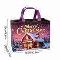 thumbnail image 3 of YOHAVEN Non-Woven Christmas Gift Bags 12.6"x9.8"x6.7" Reusable Holiday Bags for Clothes Accessories Snacks, Family Christmas Gifts, Party Favors, Christmas Decorations, 3 of 6