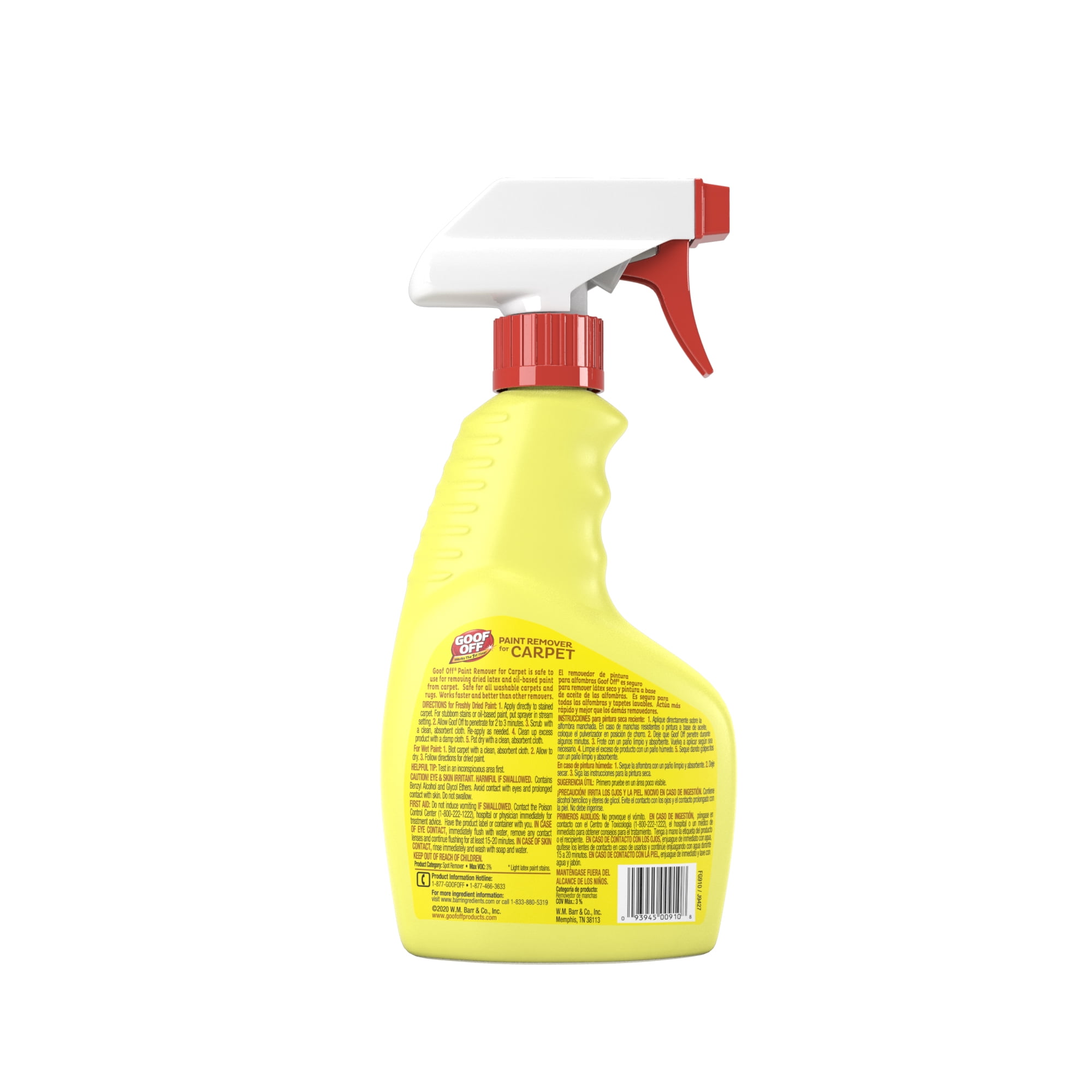  Goof Off FG910 Paint Remover Carpet Cleaner Solution