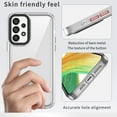 thumbnail image 6 of Allytech Crystal Clear Case for Samsung Galaxy A33 5G, [Support Wireless Charging] [Military Grade Protection], Ultra Slim Lightweight Anti-Yellowing Shockproof Cover Case - Clear, 6 of 8