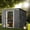 8×6 Gray, variant on Asofer 8x6 FT Galvanized Steel Outdoor Storage Shed, Sloped Roof Metal Garden Shed with Lockable Sliding Doors, Weatherproof Tool Shed for Backyard Side Yard, Dark Gray