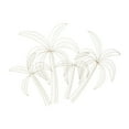 thumbnail image 5 of DecMode 2"W, 38"H Metal Glam Wall Decor, Gold, 1-Piece, 5 of 7