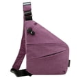 thumbnail image 2 of Travel Messenger Bag, Chest Bag for Men, Waterproof Nylon Material, Adjustable Shoulder Straps, For Commuting-Office, Laptop Compartment, Durable Construction, Urban Style, Everyday Use Akmoler, 2 of 7
