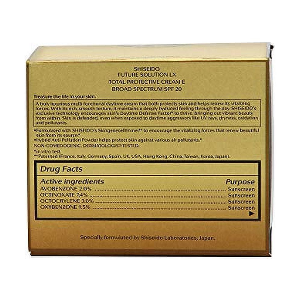 Shiseido SHFUSOCR2 1.7 oz Future Solution LX Total Protective SPF Cream