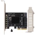 thumbnail image 3 of Adaptador PCIE, tarjeta adaptadora PCIE a tarjeta adaptadora Lector de tarjetas de memoria Características líderes en su clase, 3 of 8