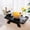 Black, variant on Couch Arm Tray,Bamboo Sofa Clip on Side Table,Foldable Couch Armrest Table with 360°Rotating Phone Holder,Anti Slip Food Trays for Eating/Drinks/Snacks/Remotes 15.35" x 9.85"