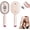 Pink, variant on Electric Spray Air Cushion Massage Comb, 5-in-1 Detangling Hair Brush with Self-Cleaning Design for Dry,Frizzy and Tangled Hair,Women’s Home Hair Care