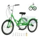 thumbnail image 1 of VEVOR Triciclo plegable para adultos, triciclos plegables para adultos de 26 pulgadas y 7 velocidades, bicicleta de crucero de 3 ruedas de acero al carbono con cesta y asiento ajustable, 1 of 9