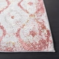 thumbnail image 3 of SAFAVIEH Meadow Doncho Diamond Runner Rug, Grey/Pink, 2' x 8', 3 of 7