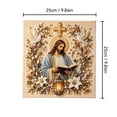 thumbnail image 4 of Pearl Diamond Painting Art Kit with Frame, DIY Pearl Beads Art Craft for Adults Beginner, 3D Diamond Pearl Art Kits for Home Wall, Handmade Home Decoration Gift, 4 of 5