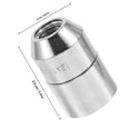thumbnail image 2 of Nestingho 10Ud Tornillos Antirrobo Para Con Tapas Contra Polvo De Metal Para Autos, 2 of 6