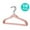 Pink, variant on STAOEDU Kids Hangers 10 Pack, 14'' Inch Premium Non Slip Kids Felt Hangers for Closet, Space Saving Toddler Clothes Hanger for Youth's Childrens' Clothes Shirts, Pants, Dresses