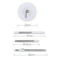 thumbnail image 2 of Disc Mop Dust for Floor Cleaning Tile Porcelain Cleaner Round Plastic Stainless Steel, 2 of 6
