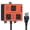 Orange, variant on Automatic Vacuum Switch, Ortis Dust Control Autoswitch, Prevent Circuit Overload and Tripping, Adjustable Actuation Threshold