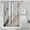 White, variant on Tan Brown Marble Shower Curtain Set, Taupe Ombre Fabric Shower Curtain for Bathroom Decor, Modern Abstract Standard Shower Curtain for Bathtub, Luxury Wave Shower Curtain, 72 x 72