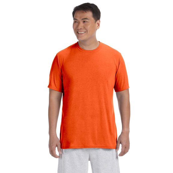 Gildan G420 Adult Performance Adult 5 oz. T-Shirt, Orange, 2X, Pack Of 5, Men's T-Shirt